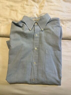 Van Heusen Light Blue Button-Down Oxford Shirt